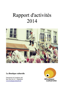 Couv Rapport d'activités 2014